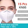 KN95 15 Pcs KN95 Mask, 5 Layers Of Filtering N95 Mask, Anti Virus & Bacteria, Anti-dust