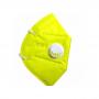 Generic KN95 Particulate Respirator Mask Yellow