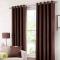 Generic Brown Curtain + Heavy Sheers