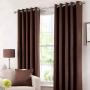 Generic Brown Curtain + Heavy Sheers