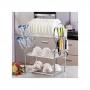 Generic 3 Layer Stainless Steel Dish Drainer