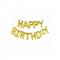Generic 16 Inch Gold Happy Birthday Foil Ballons