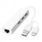 Generic 3 USB 3.0 Port Hub USB + Type-C USB 2.0 Lan Rj45 Ethernet Network Adapter