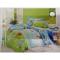 DONG FANG Kids Cartoon Print Duvet Set (1 Duvet 1 Bedsheet 2 Pillowcases)
