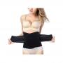 Fashion Flat Tummy Slimming Belt For All Sizes - Black