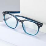 Fashion Men`s Blue Light Blocking Glasses Square Frames