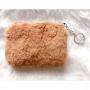 Fashion Coin Purse Faux Fur Pouch