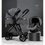 Maikcq Easy One-Hand Fold,Foldable Luxury Baby Stroller