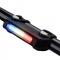 Generic Bright Waterproof Bicycle Tail Light 7 Modes Riding At Night 3 Color Warning Light USB Charging Rear Bikes With COB Beads