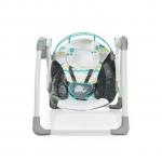 Mastella  Deluxe Portable Swing Chair/bed For Babies Blue Grey