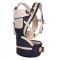 Fashion Breathable Baby Carrier With Hip Seat