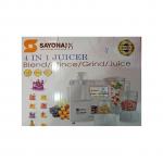 Sayona 4-In-1 Blender/Juicer/Mincer And Grinder - 400W,