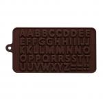 Generic Home-Brown Alphabet Silicone Cake Mold Decorating Fondant Cookie Chocolate Mould Brown