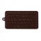 Generic Home-Brown Alphabet Silicone Cake Mold Decorating Fondant Cookie Chocolate Mould Brown