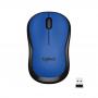 Logitech Wireless Mouse Silent M220 - Blue
