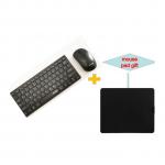 Raoop Wireless Keyboard & 2.4G Wireless Mouse+Mouse Pad