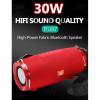 T&G TG187 30W Bluetooth Speaker Stereo Subwoofer RED