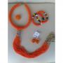 Generic Beaded  Necklace +earings +bracelets