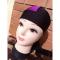 Fashion FUNNAI TWO TONNE QUALITY SILK DURAG PURPLE BLACK