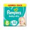 Pampers U.K Pampers Baby Dry Size 8 Jumbo+ 52 Nappies