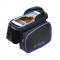 B Soul Bike Top Tube Phone Bag Bicycle Cycling Front Frame Bag Mobile Phone Holder Pouch Bike Phone Attachment Mount