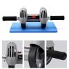 Generic Power Stretch AB Roller (Mat Not Included) For Abdominal Muscle Trainer Exercise