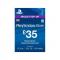 Sony PSN Wallet Top Up UK £35