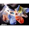 Fashion 3Pair Warm Stripped 0-12M Unisex Baby Socks