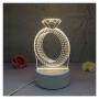 Generic 3D LED Lamp Creative 3D LED Night Lights Novelty Illusion N