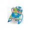 Generic Newborn To Toddler Musical Portable Baby Rocker - BLUE