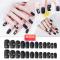 Generic Nail Sticker Acrylic False Nail Fake Nail Art Fingernail Nail Patch Sticker multicolor