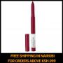 Maybelline New York Superstay Ink Crayon Matte Lipstick Make It Happen 55