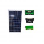 Solarmax Solar Fullkit 100w Solar Panel + 80AH Battery + 300w Inverter + 10 Amp Charge Controller + 4 Bulbs.