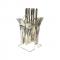 Generic 24 Pcs Stylish Plain Stainless Steel Cutlery Set