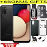 Samsung Galaxy A02s, 6.5"-32GB/3GB-13MP-5000MAH(Dual SIM)-Black+FANCY GIFT
