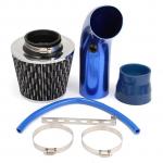 Generic 3" Universal Short Ram Racing High Flow Air Intake Kit Pipe + Filter + Clamp