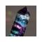 Generic Natural Hexagonal Crystal Quartz Healing Fluorite Wand Stone Purple Green Gem
