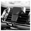 Generic Car Air Vent Mount Gravity Phone Holder - Black