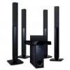 LG 330W DVD HOMETHEATRE SYSTEM, 5.1CH, BASS BLAST, BLUETOOTH, FULL HD UPSCALING, LHD457– Black