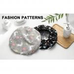 Fashion High Quality Shower Cap -Black & Grey (2 Pcs)