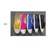 Fashion Trendy Flat Rubber Sole Women`s With Lace - Pink