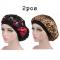 Fashion 2pack Satin Hair Bonnets Sleeping Cap Silk Bonnet
