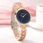 Curren Women Wrist Watch Rose Gold Blue 9015