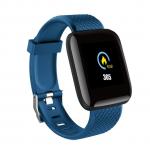 Generic 116Plus Color Screen Smart Bracelet D13 Real-Time Heart Rate 1.3 Inch blue