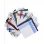 Fashion 12 Pcs Cotton  Handkerchief-Multicolor