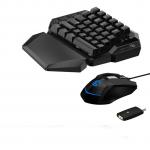 Generic GameSir VX Single Hand  2.4G Wireless Bluetooth Gaming Keyboard with Adjustable DPI Wired Mouse For Xbox/PS3/PS4/Switch/PC  DNSHOP