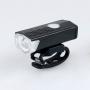 Generic 2255 Bike Front Light Induction Bicycle Bright Light USB Flashlight Cycling 2255 Black