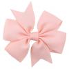 Generic Colorful Kids Girls Big Solid Ribbon Hair Bow Clips With Large Hairpins-color 25#