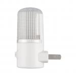 Generic 4-LED Wall Mounting Bedroom Night Lamp Light US Plug Lighting Bulb 1W White