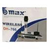 Max Dual Channel UHF Wireless Microphone System DH-766